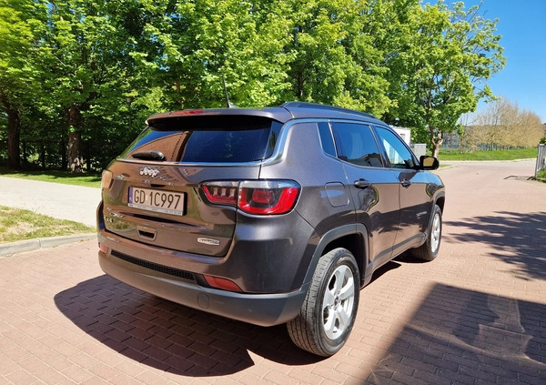 Jeep Compass cena 74800 przebieg: 40065, rok produkcji 2020 z Wejherowo małe 326